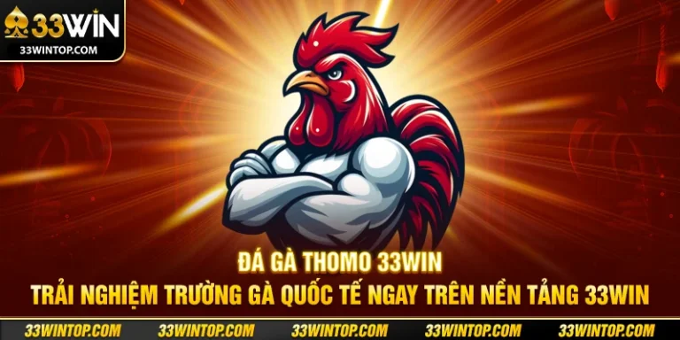 Đá Gà Thomo 33WIN: Trường Gà Quốc Tế Và Cách Chơi Hiệu Quả