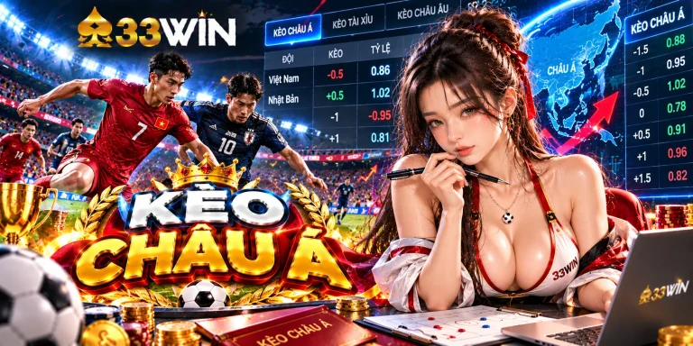 Kèo Châu Á Là Gì? Cách Đọc Kèo Châu Á Chi Tiết Tại 33WIN