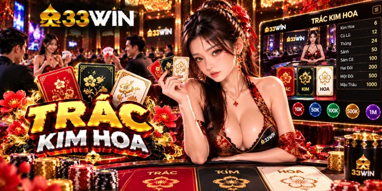 Trác Kim Hoa Là Gì? Luật Chơi Và Cách Chơi Chi Tiết | 33WIN